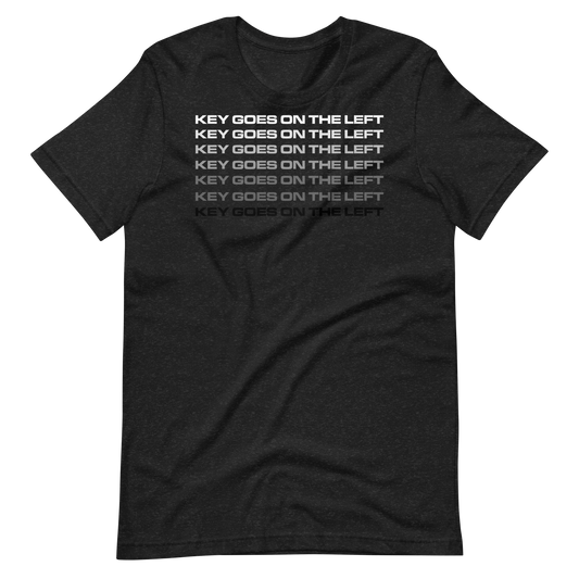 Key Goes on the Left