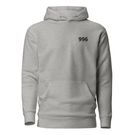 996 Embroidered Blueprints Hoodie